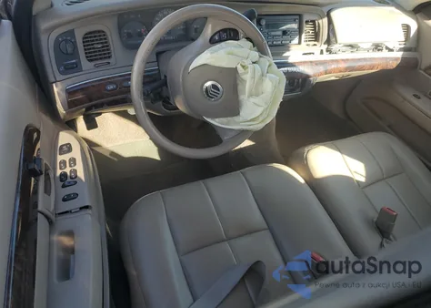 2004 Mercury Grand Marquis Gs из США, поврежденный, VIN 2MEFM74W14X665050